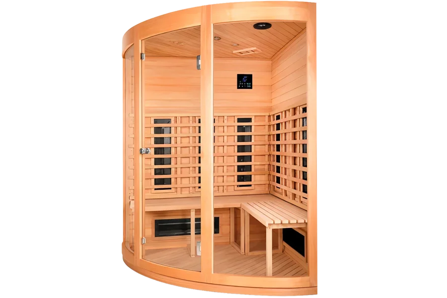 BL-108 Sauna Infrared 4 Seater View lateral right