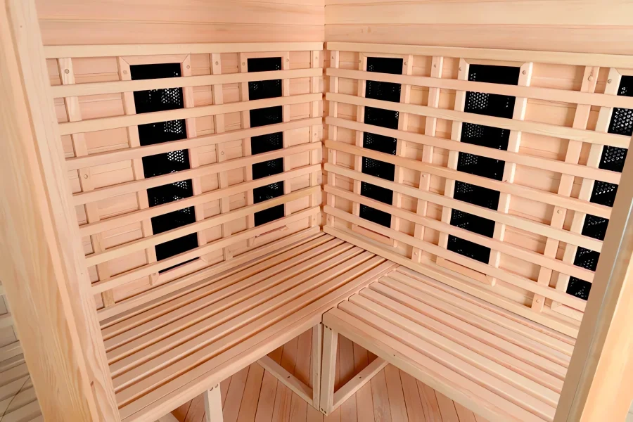 BL-108 Sauna Infrared Dettagli Seats