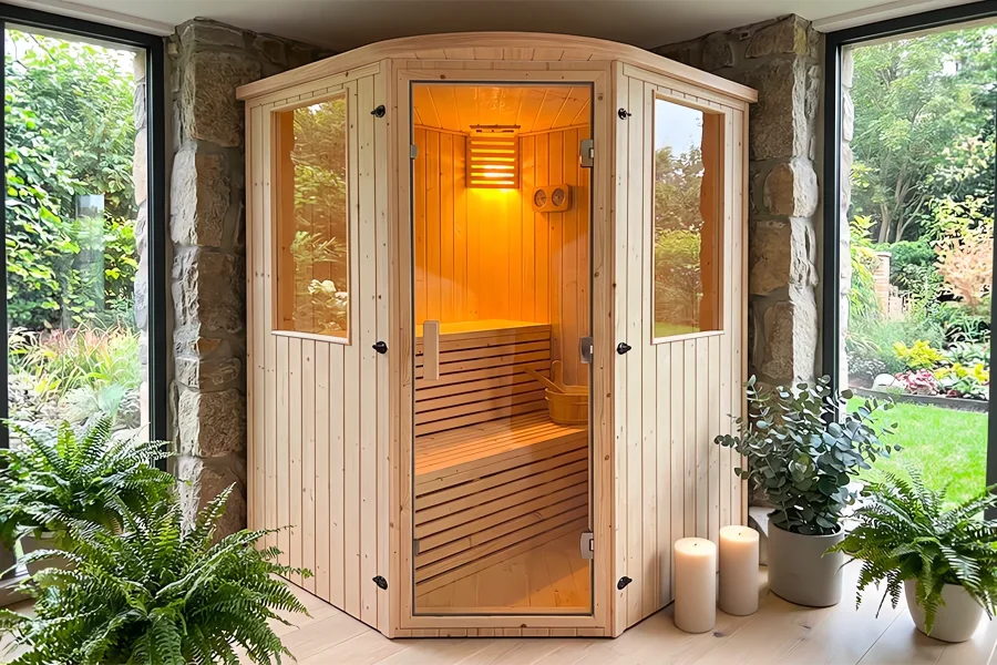 BL-110 Sauna Finnish Corner