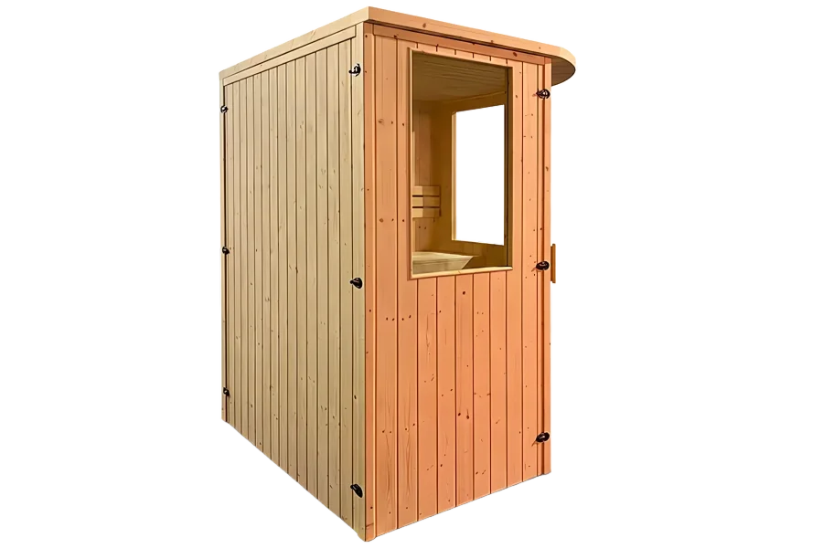 BL-110 Sauna Finlandese Cabina Pino Finlandese Retro