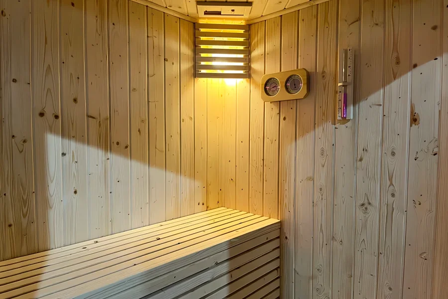 BL-110 Sauna Finlandese Seduta Pino Finlandese