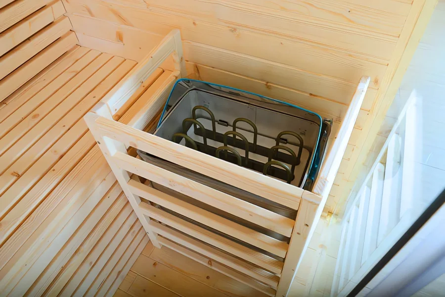 BL-110 Sauna Finlandese Stufa Elettrica Pietra Lavica