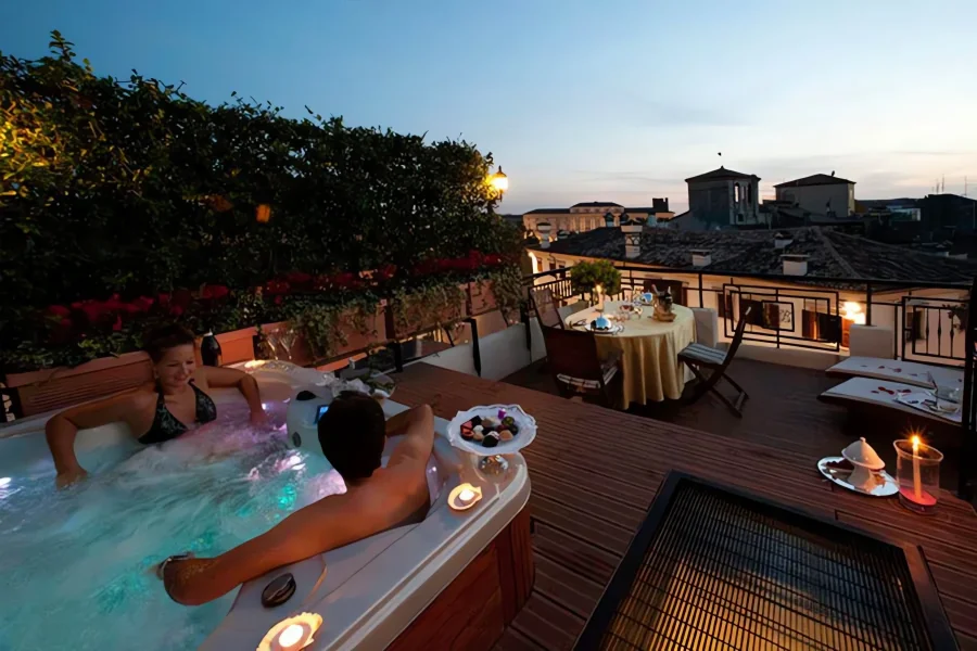 BL-837 Terrazzo Notte Vista