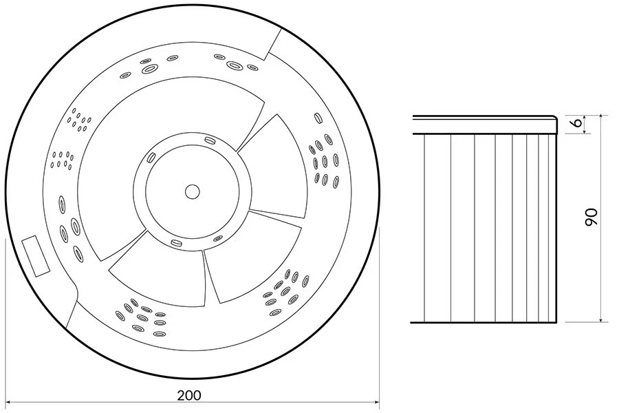 Minipiscina BL-875 - Dettaglio Costruttivo