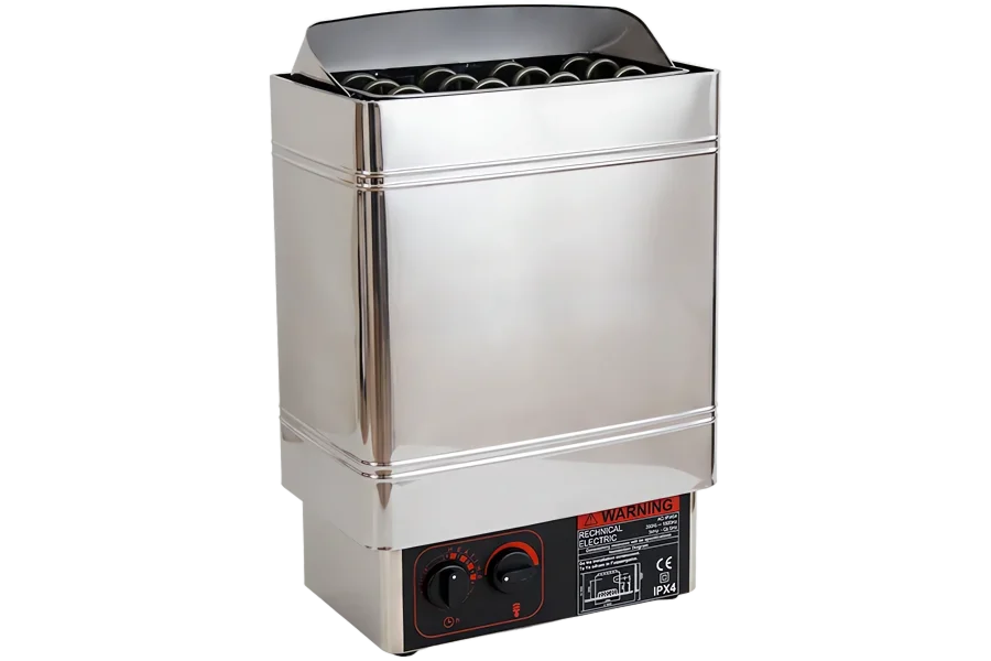 Stufa pietra lavica 4500 W