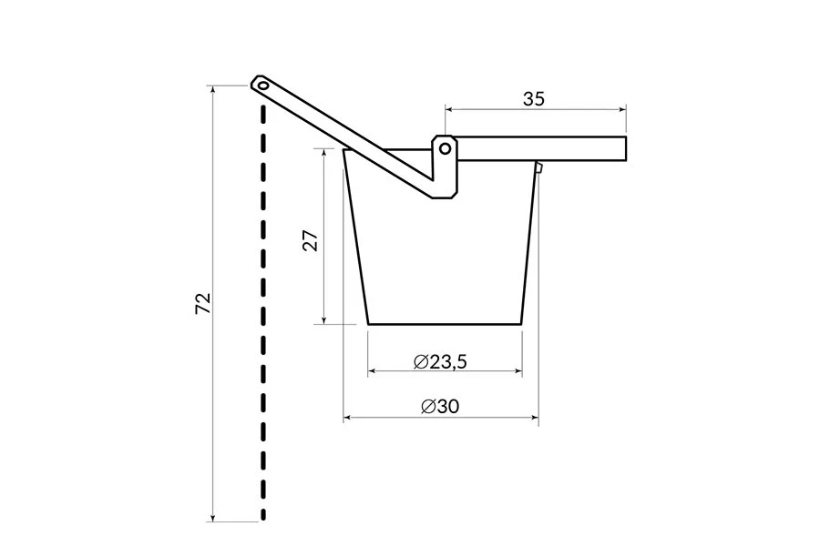 Scottish shower - Construction Detail