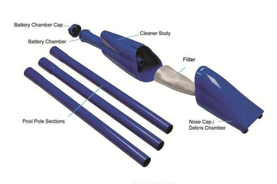 Spa Vac cleaner - Construction Detail