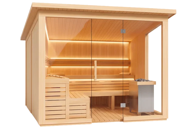 Sauna da esterno su misura BL-TSFE