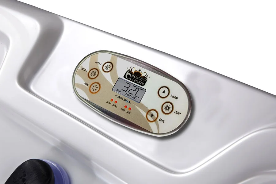 Balboa Water Group components inside a Beauty Luxury spa