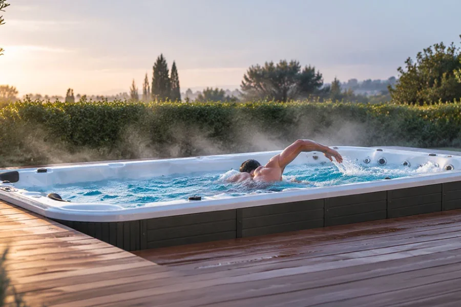 Swim spa reviews: what owners say, limits, who it suits