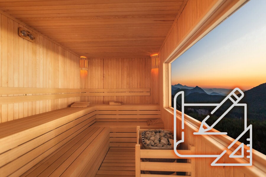Sauna Finlandese su misura BL-SFSM Beauty Luxury